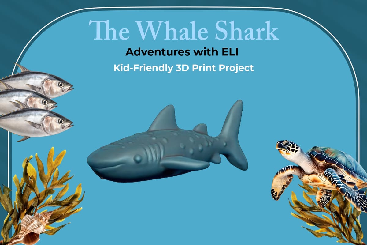 The Whale Shark 3D print project