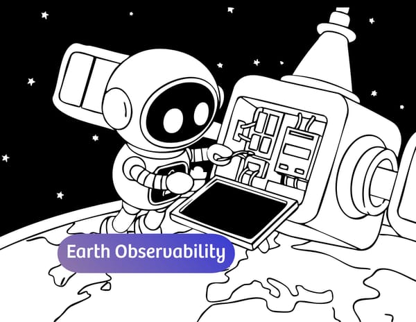 ELI the robot fixing a satellite in lower Earth orbit.